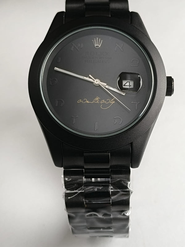 Rolex Black Chain – Elegance with Date Display