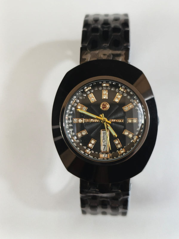 Rado Classic Black Bracelet Watch with Date Function